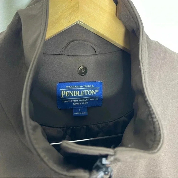 Pendleton Women’s Brown Soft Shell Jacket Size Large - Picture 4 of 7